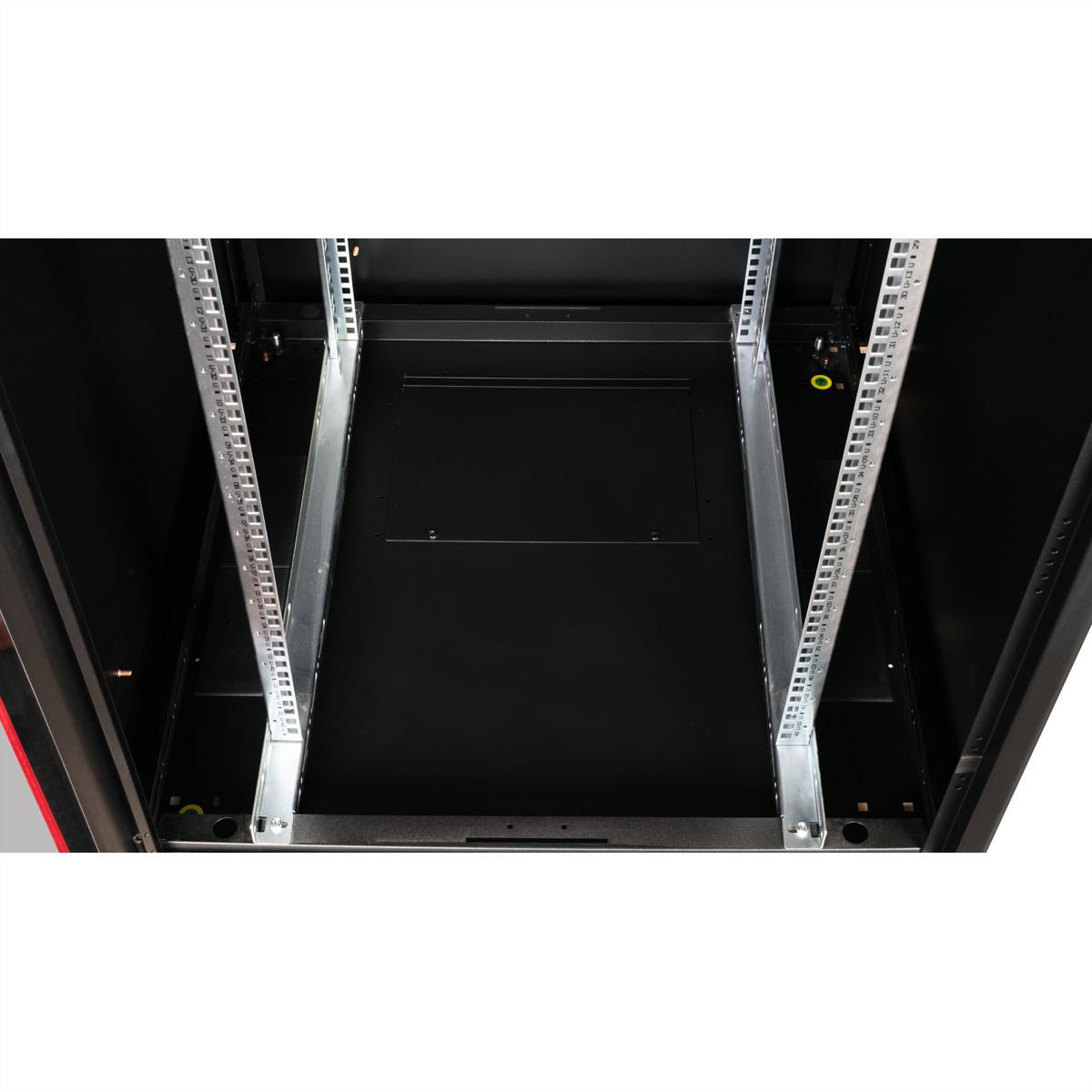 Roline Basic - Schrank Netzwerkschrank - Glas Tür, 800 x 800 (B x T)