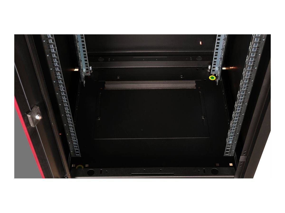 ROTRONIC-SECOMP - Roline Pro - Schrank Netzwerkschrank - mit Glastür, 600 x 600 mm (B x T)