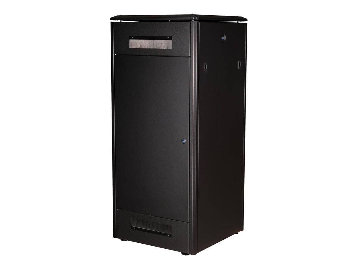 ROTRONIC-SECOMP - Roline Pro - Schrank Netzwerkschrank - mit Glastür, 600 x 600 mm (B x T)