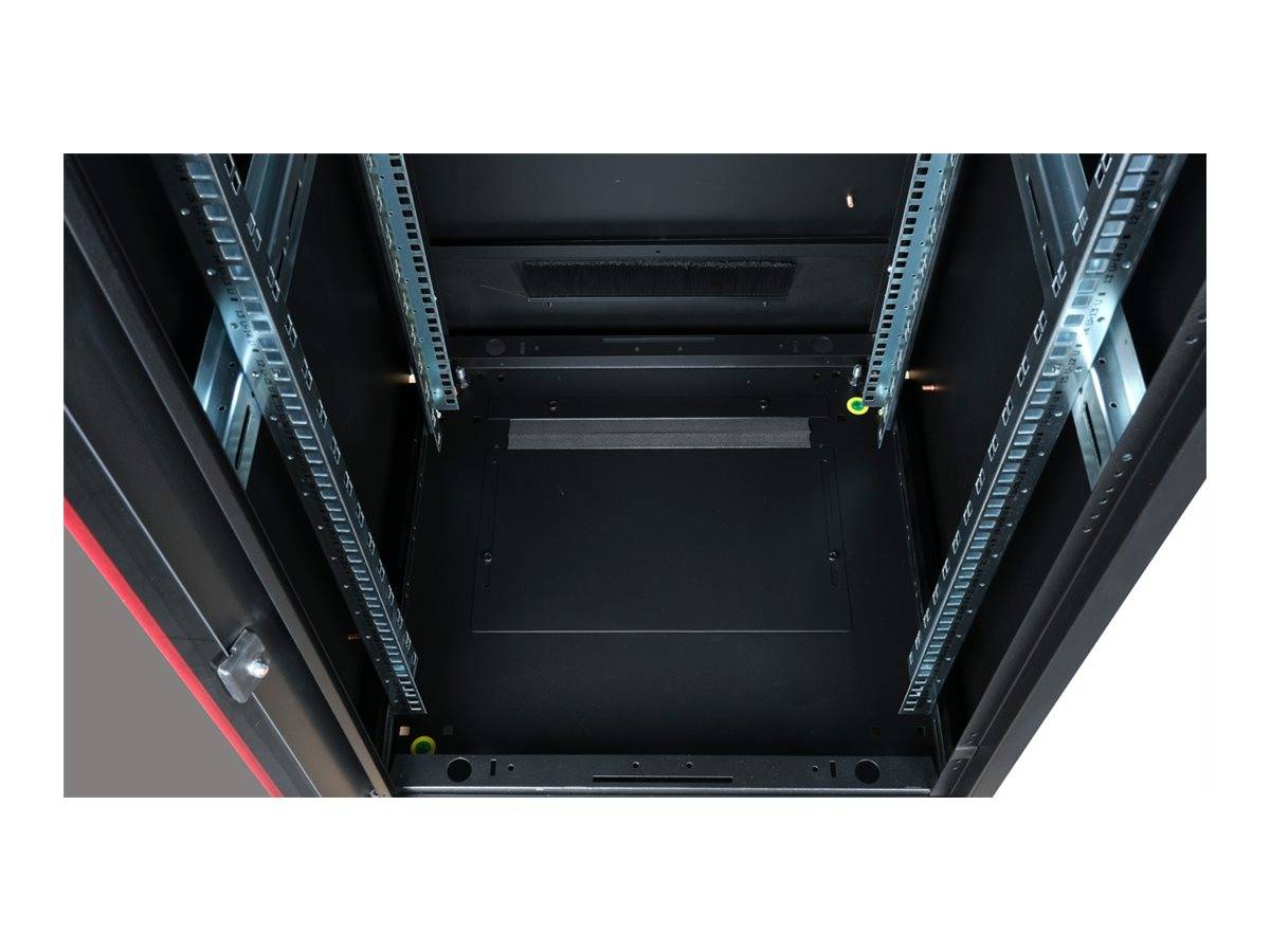 ROTRONIC-SECOMP - Roline Pro - Schrank Netzwerkschrank - mit Glastür, 600 x 600 mm (B x T)