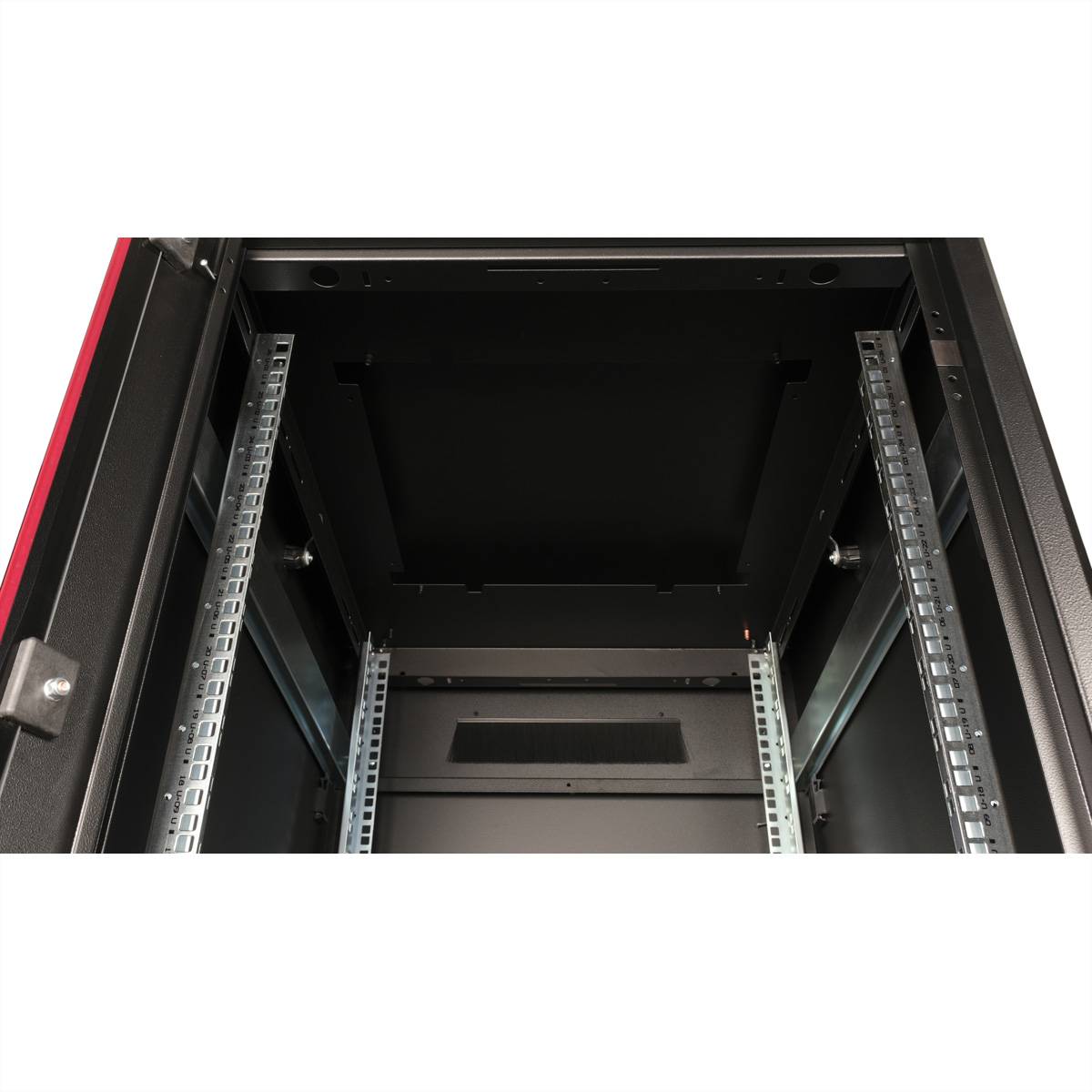 ROLINE 19-Zoll Netzwerkschrank Pro 26 HE, 600x800 BxT Glastür schwarz