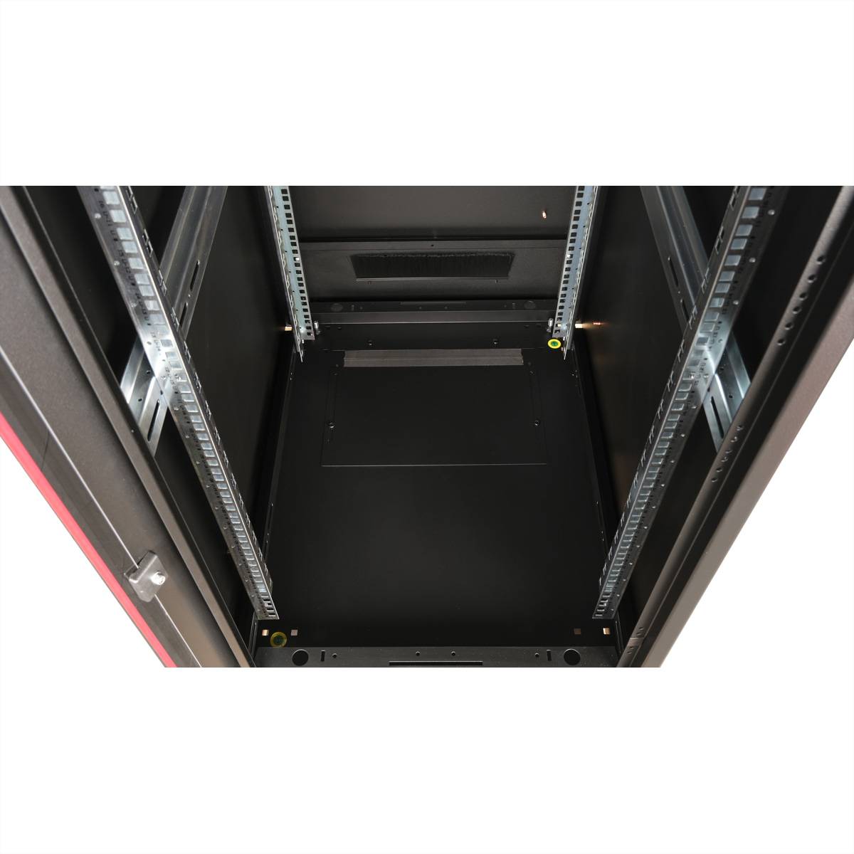 ROLINE 19-Zoll Netzwerkschrank Pro 26 HE, 600x800 BxT Glastür schwarz