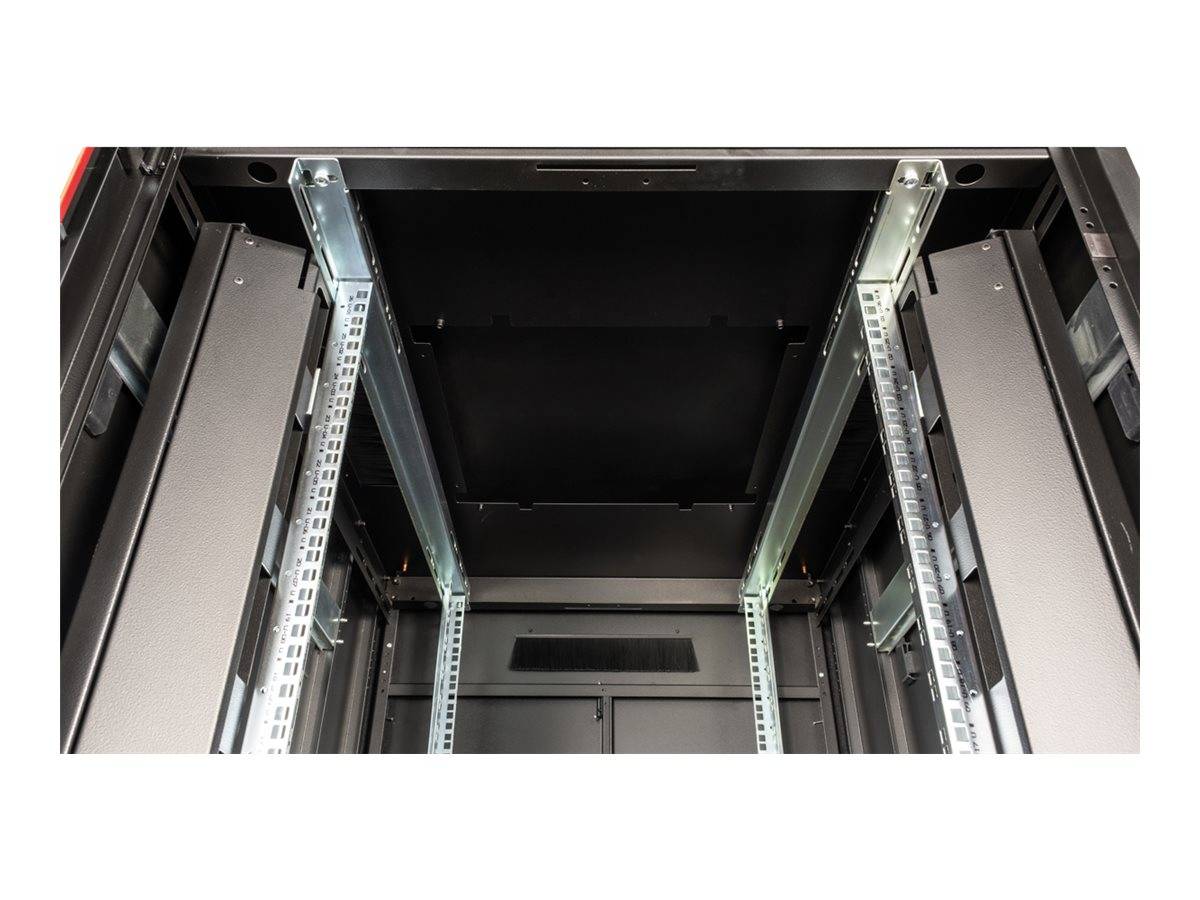 ROTRONIC-SECOMP - Roline Pro - Schrank Netzwerkschrank - mit Glastür, 800 x 1000 mm (B x T)