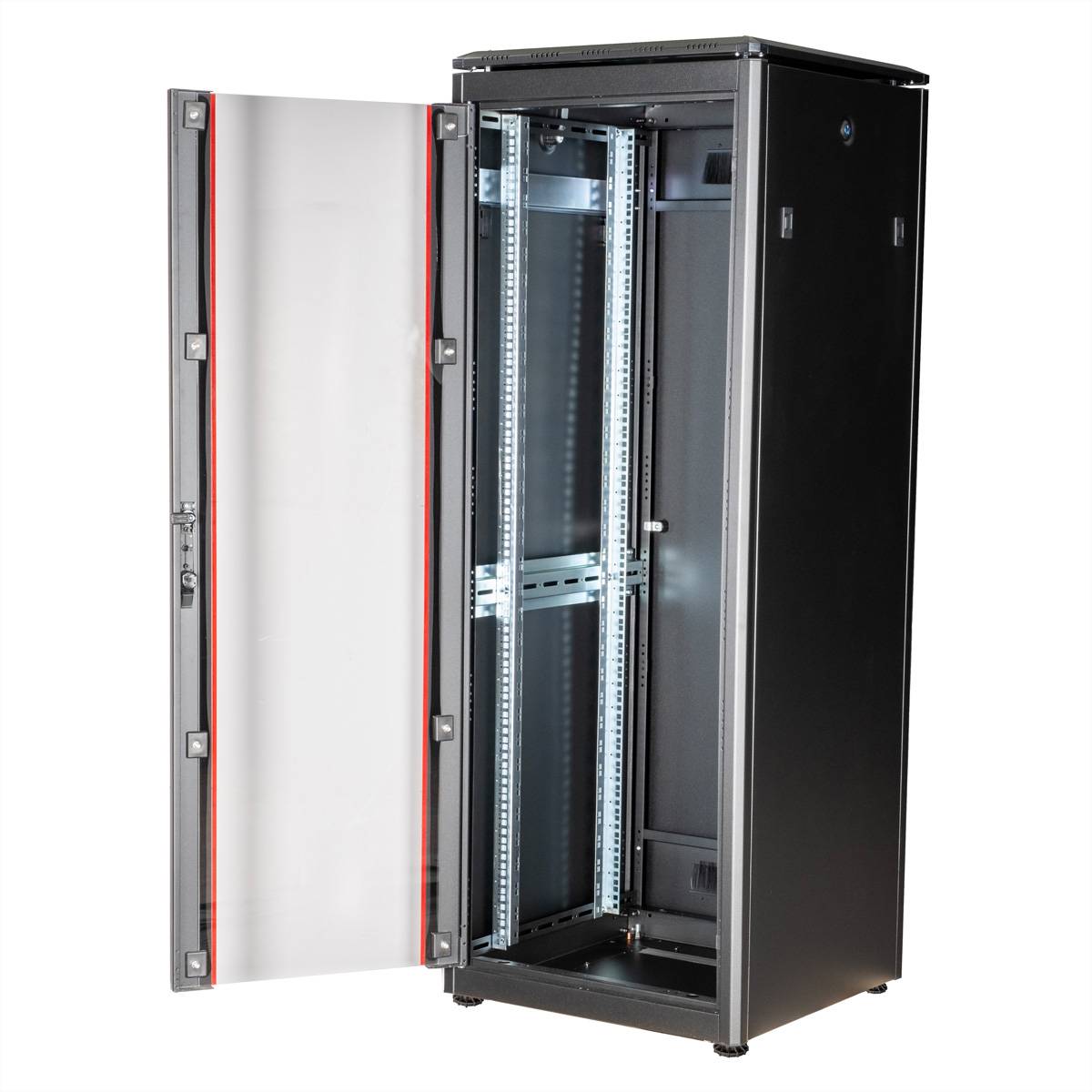 Roline Pro - Schrank Netzwerkschrank - RAL 9005, Jet Black - 32U - 48.3 cm (19"")
