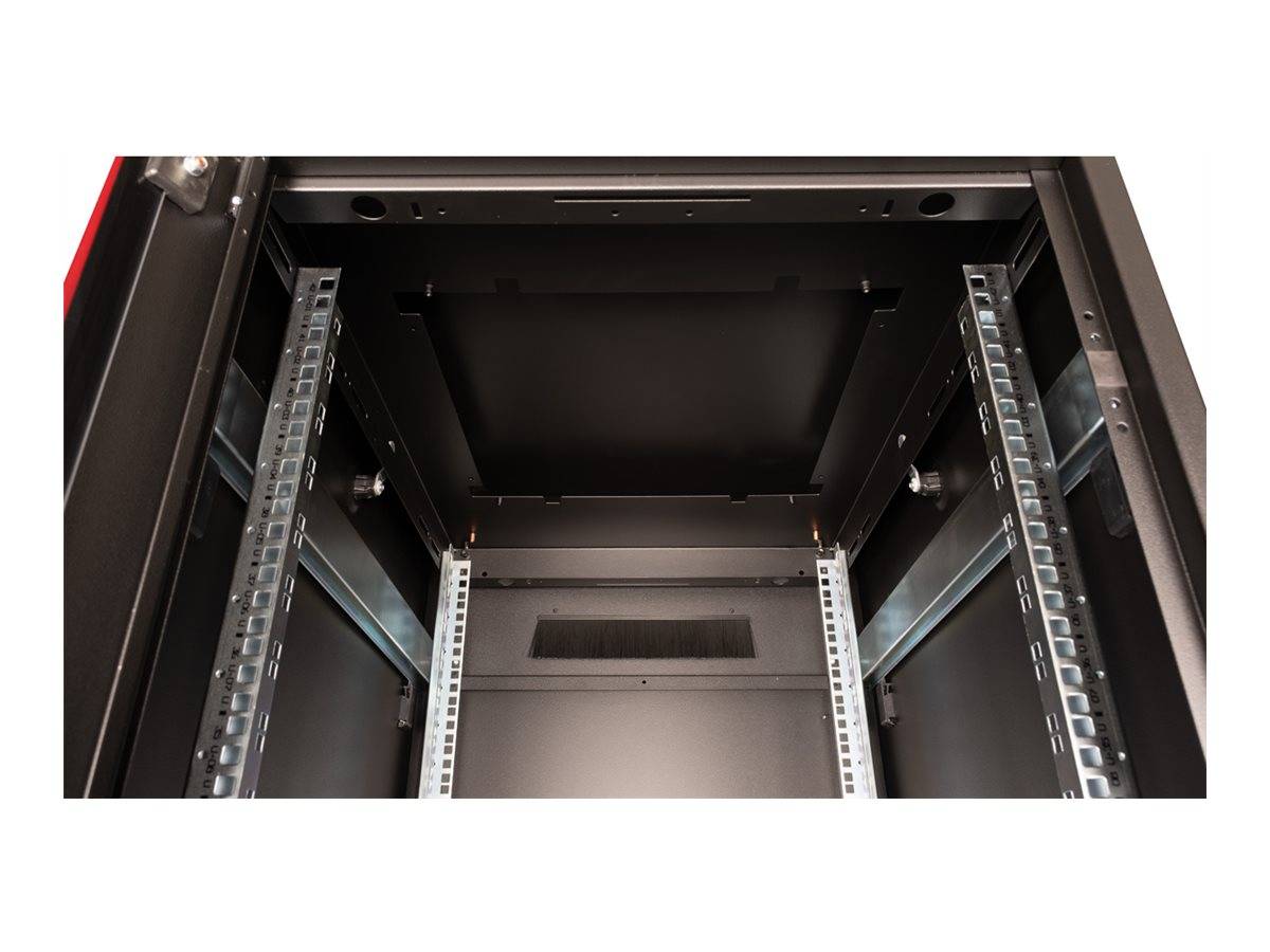 ROTRONIC-SECOMP - Roline Pro - Schrank Netzwerkschrank - mit Glastür, 600 x 800 mm (B x T)