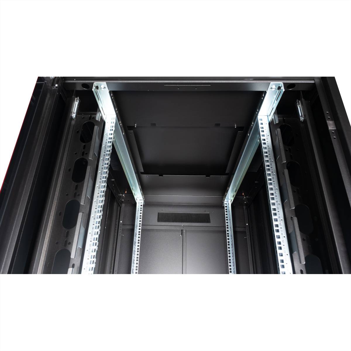 ROLINE 19-Zoll Netzwerkschrank Pro 47 HE, 600x800 BxT Glastür schwarz