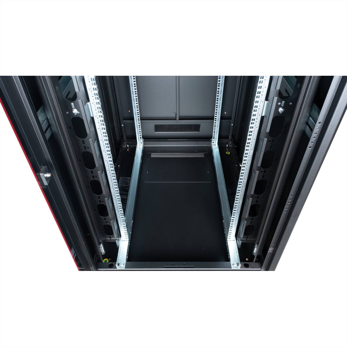 ROLINE 19-Zoll Netzwerkschrank Pro 47 HE, 800x800 BxT Glastür schwarz