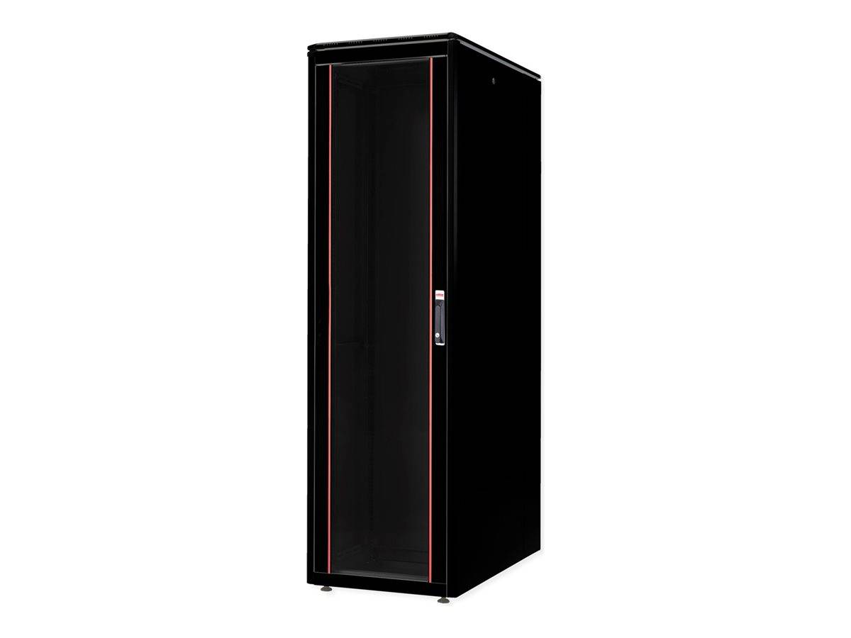 ROTRONIC-SECOMP - Roline Pro - Schrank Netzwerkschrank - Jet Black, RAL 9005 - 47U - 48.3 cm (19"")