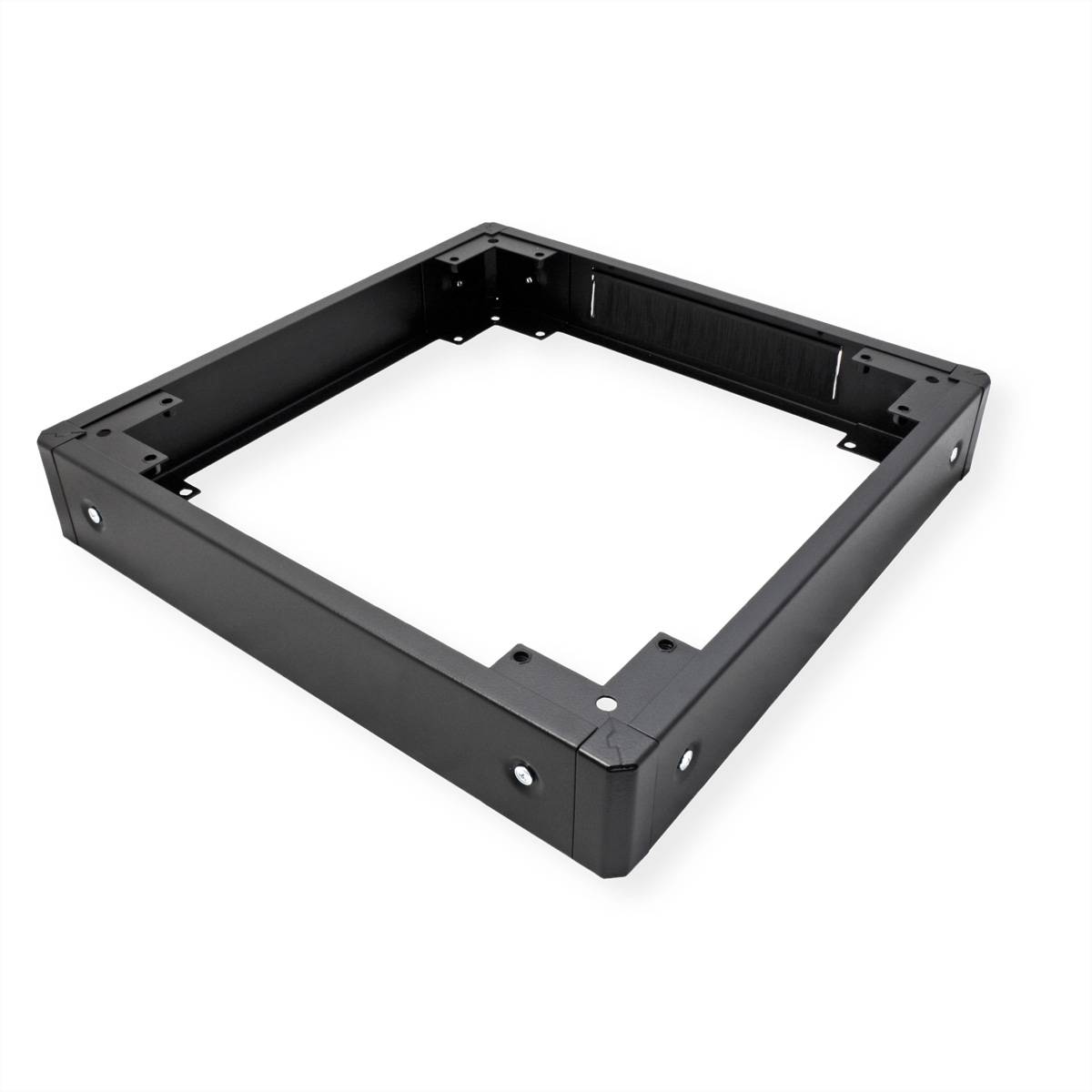 Roline - Rack-Basis - 600 x 600 mm (B x T) - Jet Black, RAL 9005 - 48.3 cm (19"")