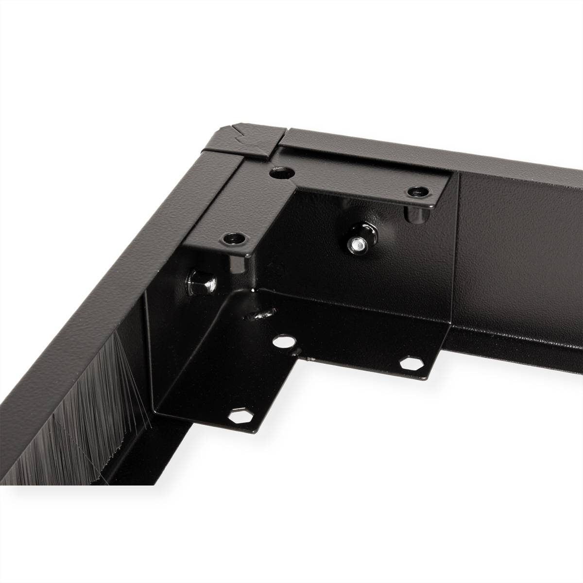 Roline - Rack-Basis - 600 x 600 mm (B x T) - Jet Black, RAL 9005 - 48.3 cm (19"")