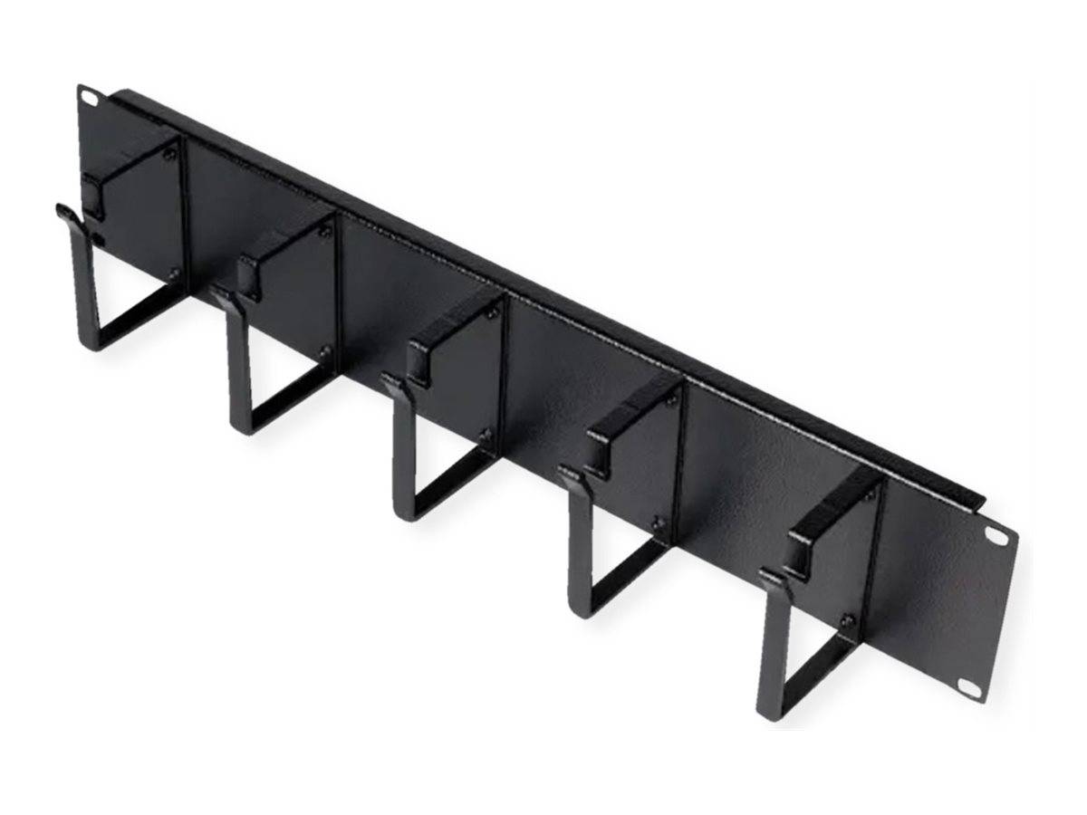 ROTRONIC-SECOMP - Roline - Patch Panel - 85 x 60 mm - Jet Black, RAL 9005 - 2U - 48.3 cm (19"")