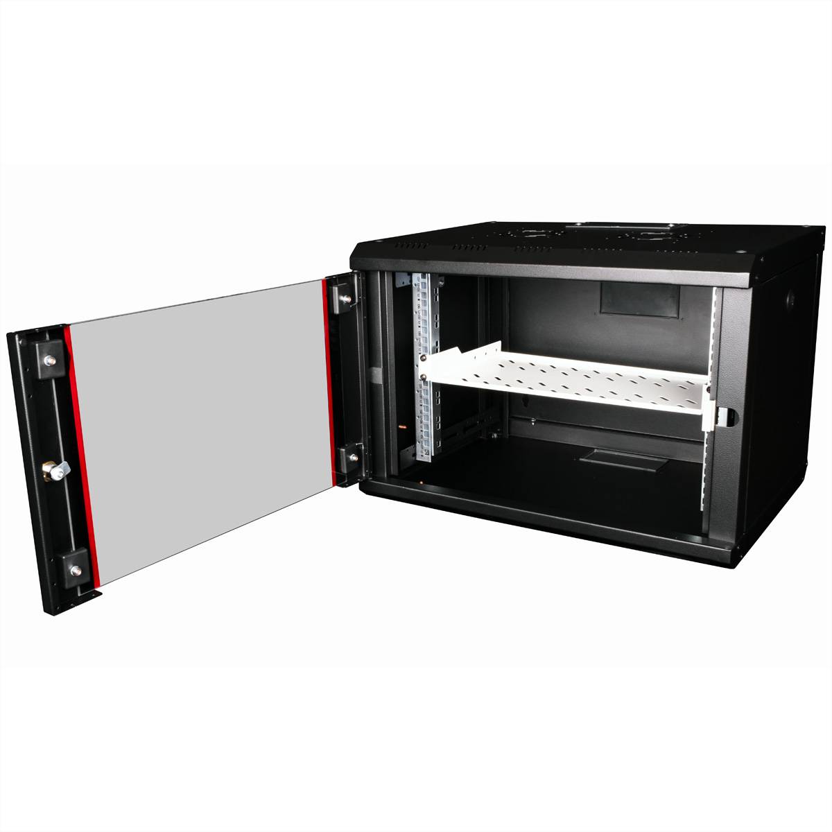 Roline - Rack - Regal - 250 mm tief, Tragfähigkeit 15 kg - RAL 7035, Hellgrau - 1U - 48.3 cm (19"")