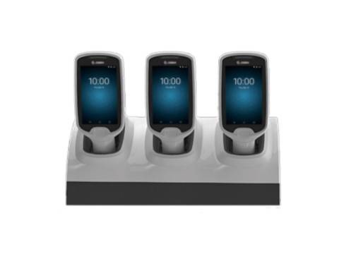 Zebra 3-Slot High Density Non-Locking Cradle