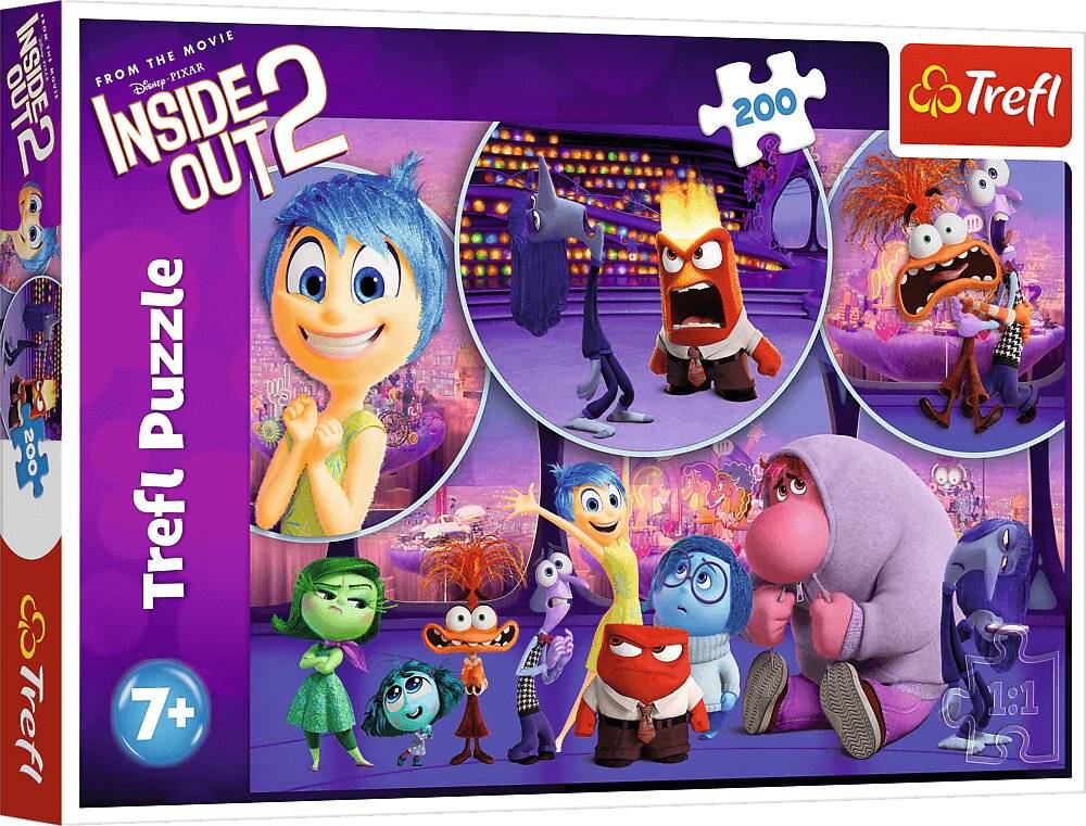 TREFL Puzzle Im Kopf 2: Kindergef&amp;#252 hle 200 Teile
