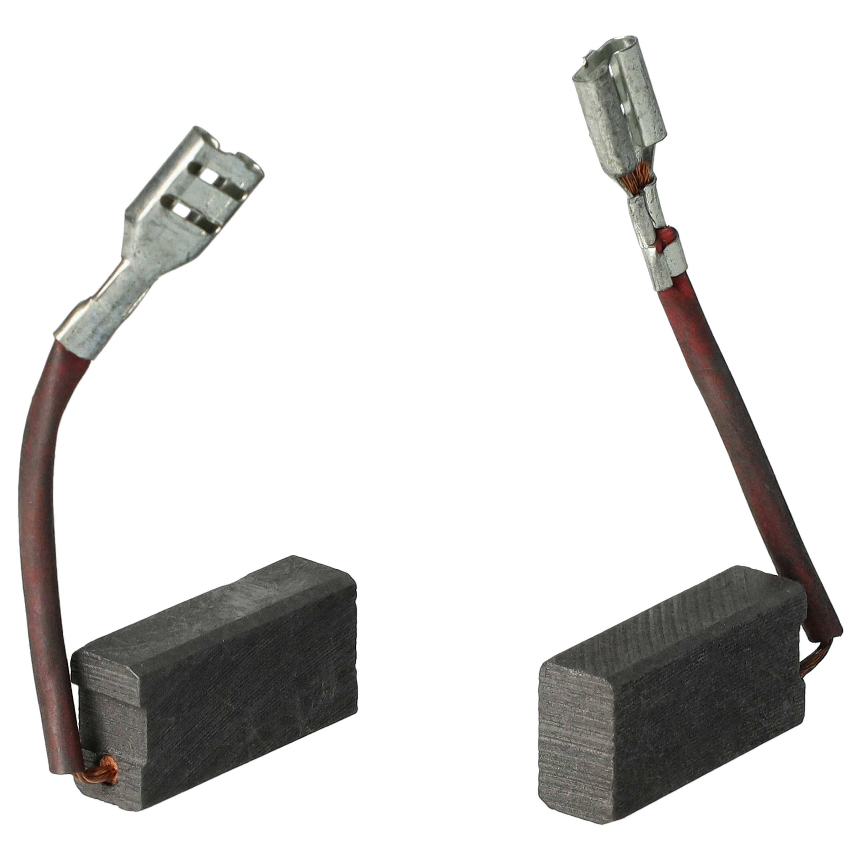 vhbw 2x Kohlebürste kompatibel mit Hilti TE 14 | TE 15, TE 15-C, TE 18-M, T 104, TE 24, TE 25, TE 35, TE 504 Bohrhammer 6 x 10 x 18,5 mm