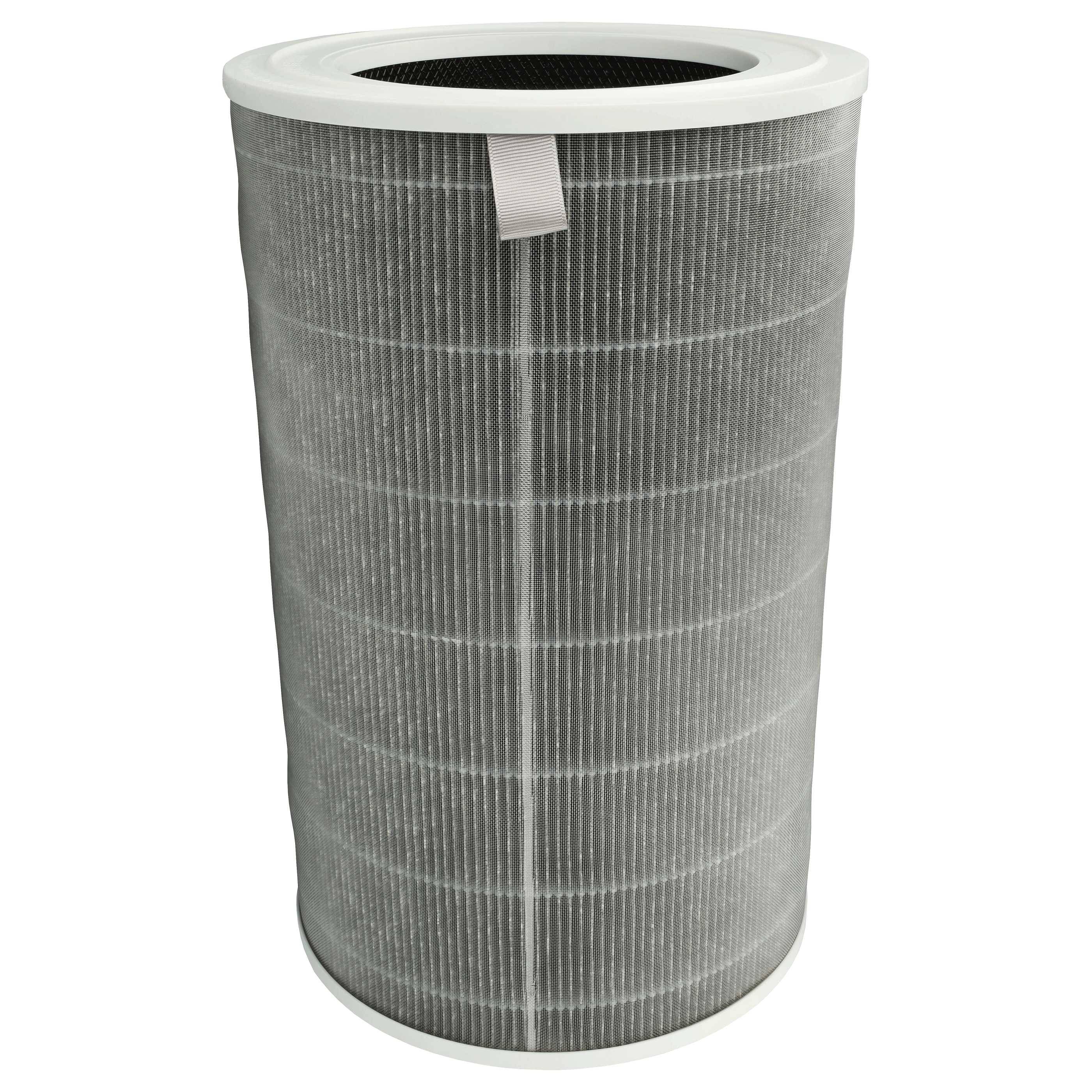 vhbw Aktivkohlefilter Ersatz für Xiaomi 6934177743672, M15R-FLP-GL für Luftreiniger - H12 Luftfilter Grau Weiß