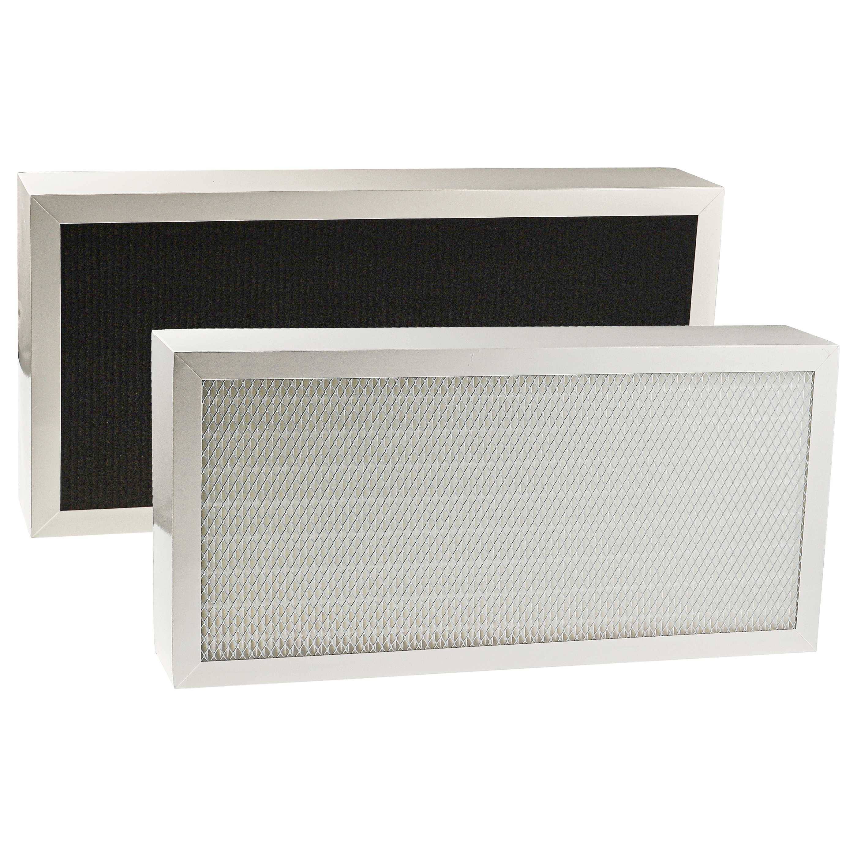 vhbw 2-teiliges Filter-Set Ersatz für Blueair F400PA für Luftreiniger - HEPA-Filter, Aktivkohlefilter