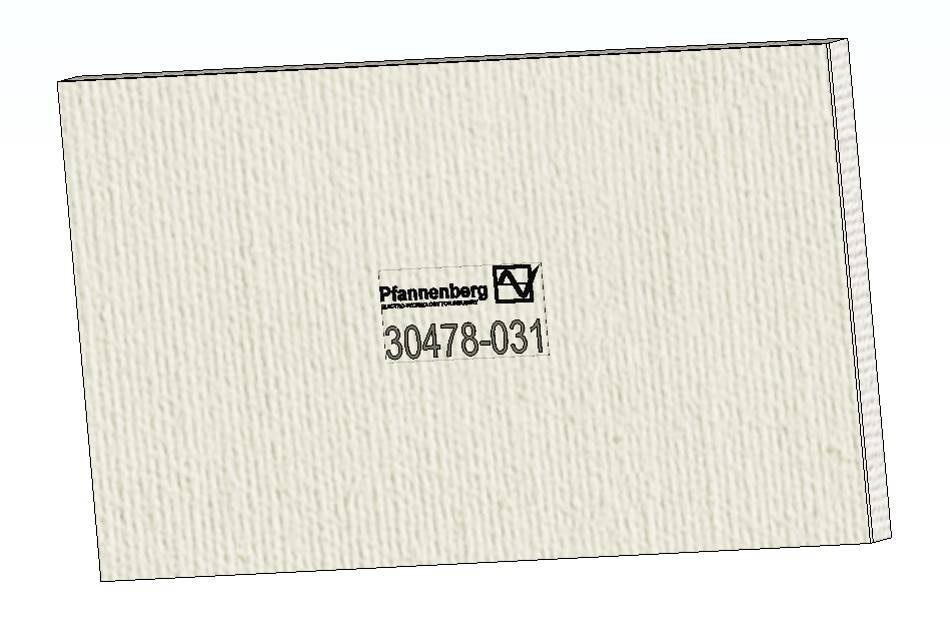 Pfannenberg Ersatz-Filtermatte FM PTF 1200 246x146