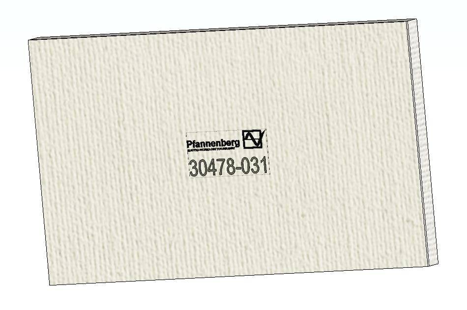 Pfannenberg Ersatz-Filtermatte FM PTF 1200 246x146