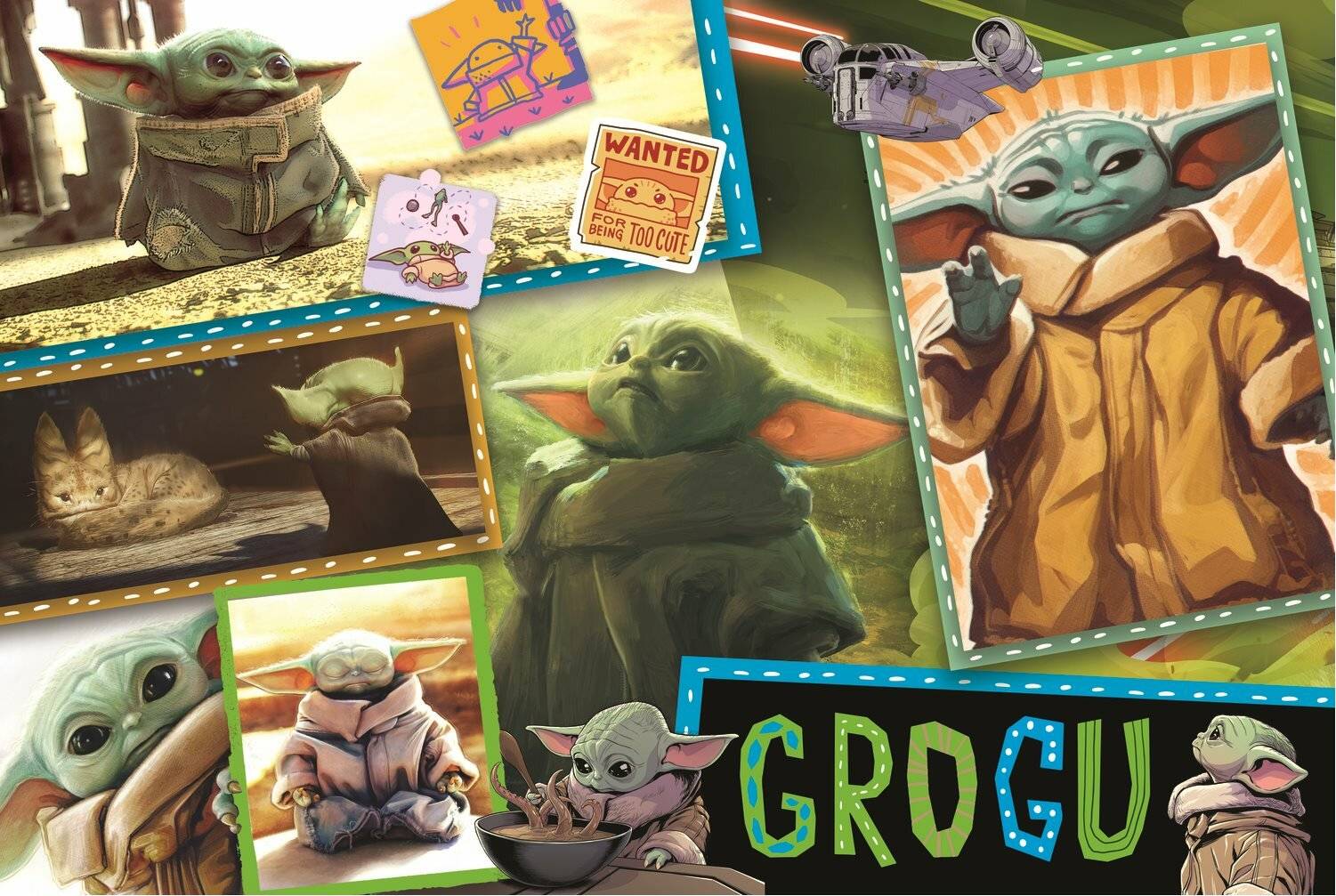 TREFL Puzzle Star Wars Mandalorian: Grogu 160 Teile