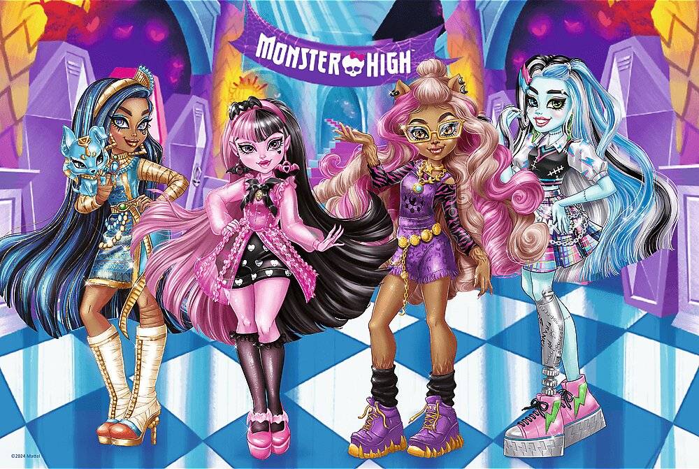 TREFL Puzzle Monster High: Girlfriends 100 Teile