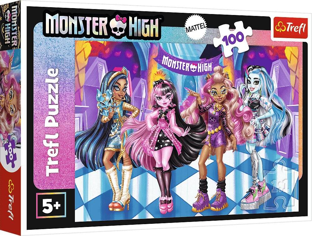 TREFL Puzzle Monster High: Girlfriends 100 Teile