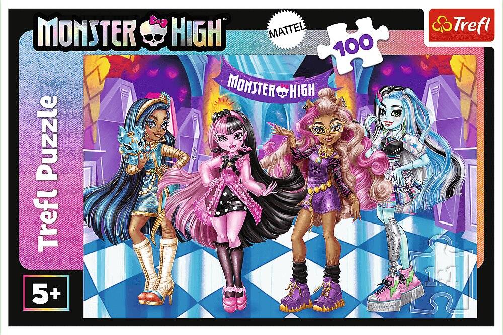 TREFL Puzzle Monster High: Girlfriends 100 Teile