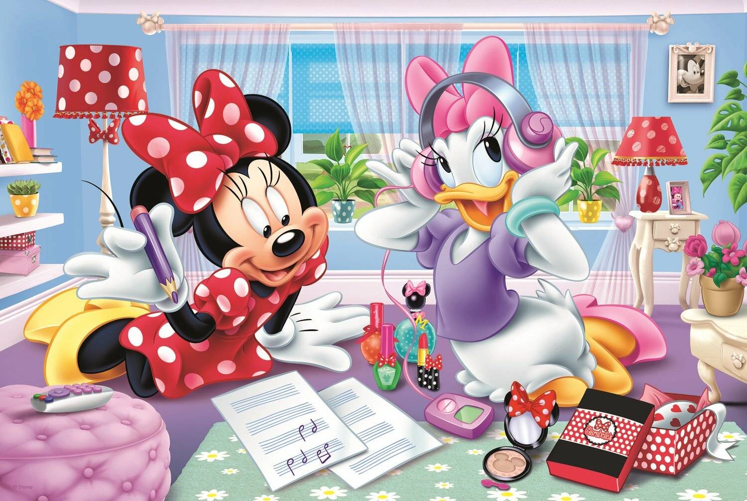 TREFL Puzzle Minnie und Daisy 160 Teile