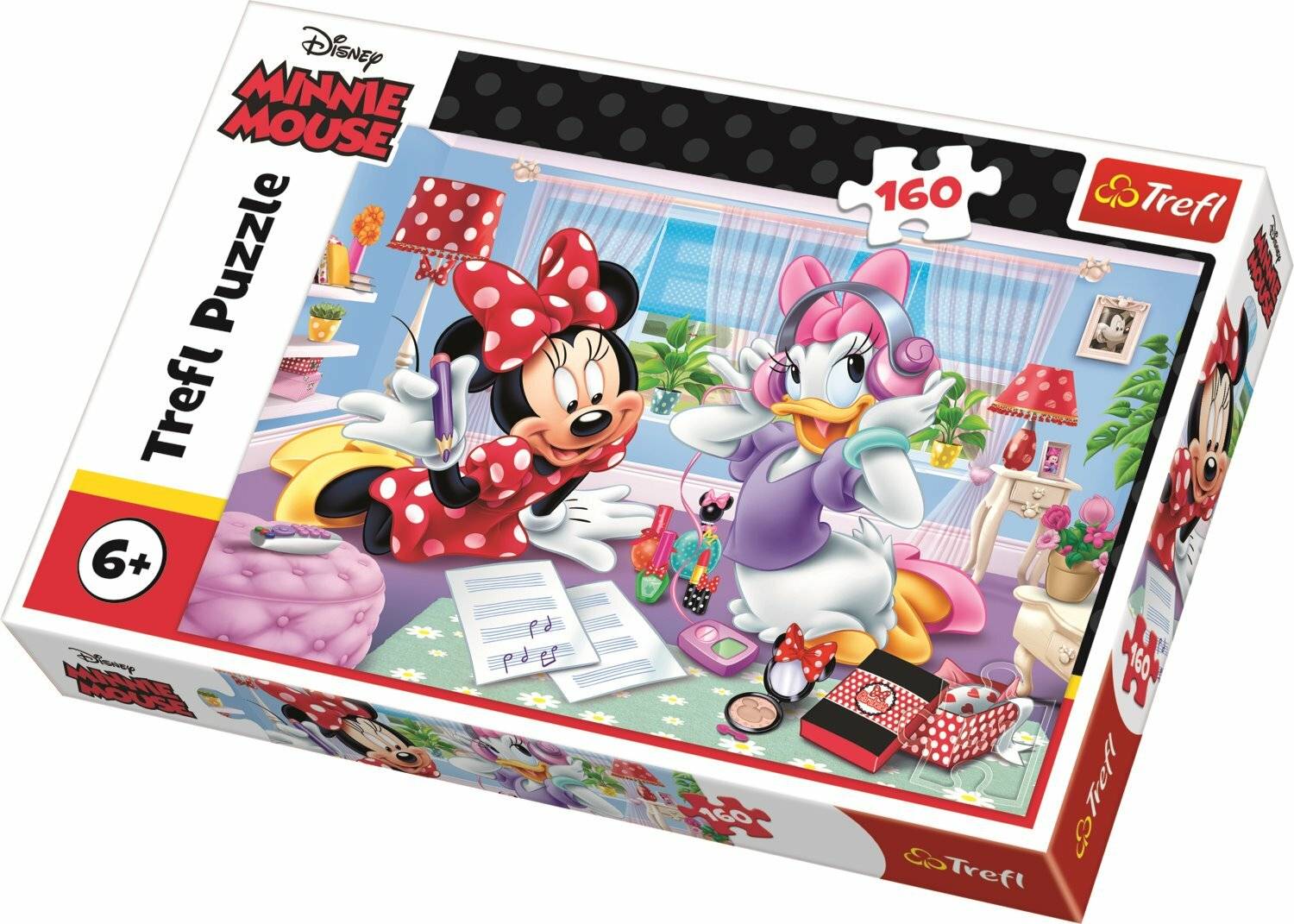 TREFL Puzzle Minnie und Daisy 160 Teile