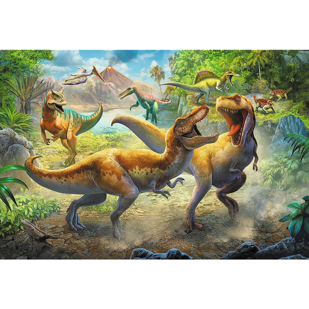 TREFL Puzzle Dinosaurierduell 160 Teile