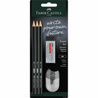 FABER-CASTELL - Bleistift 1111 Exam Set BK
