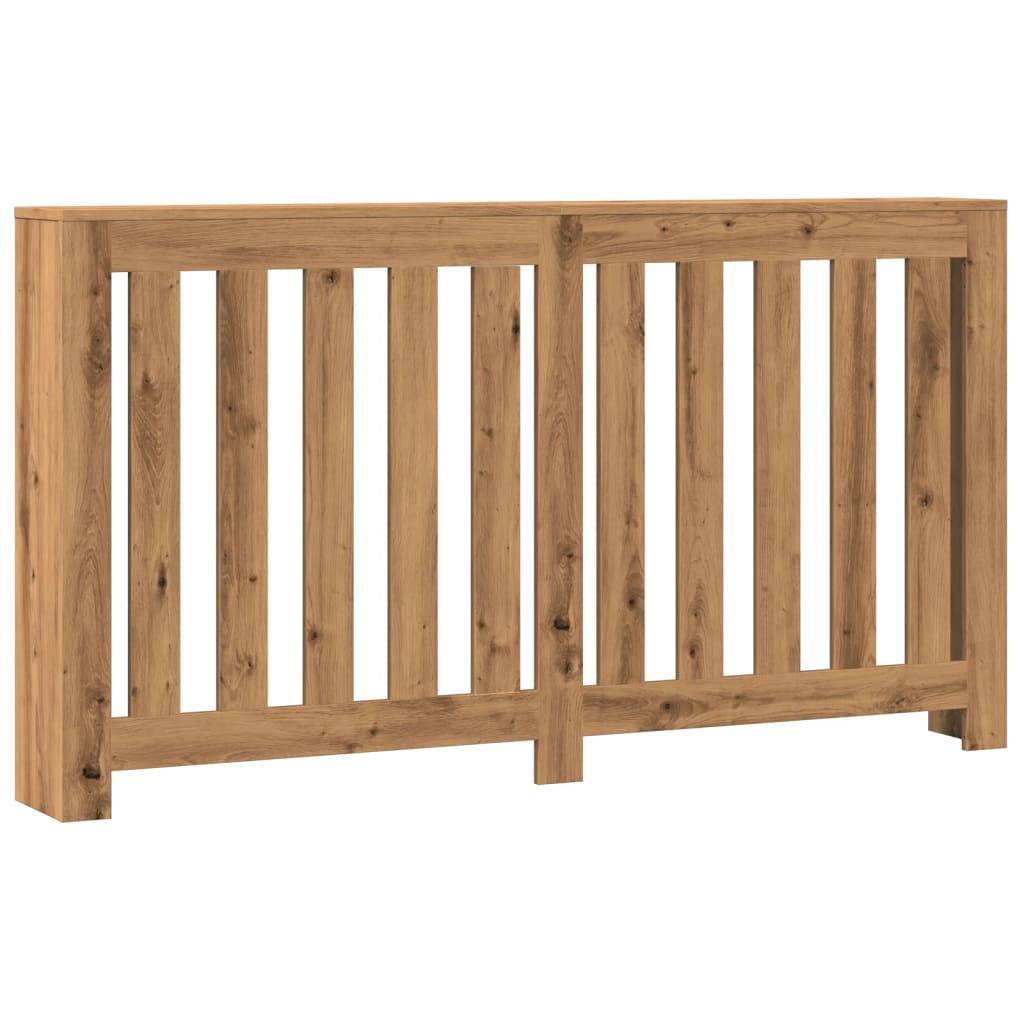 vidaXL Heizkörperverkleidung Artisan-Eiche 149x20x82 cm Holzwerkstoff