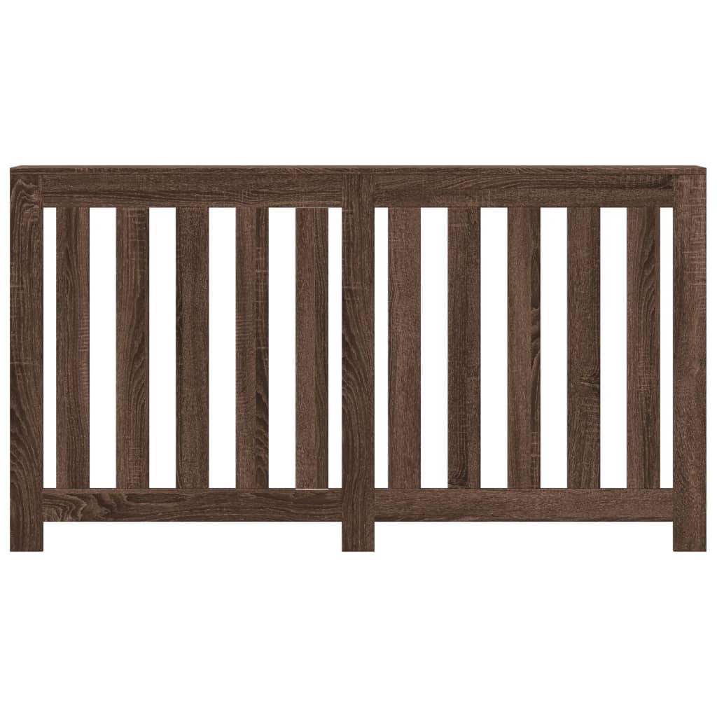 vidaXL Heizkörperverkleidung Eichen-Optik 149x20x82 cm Holzwerkstoff