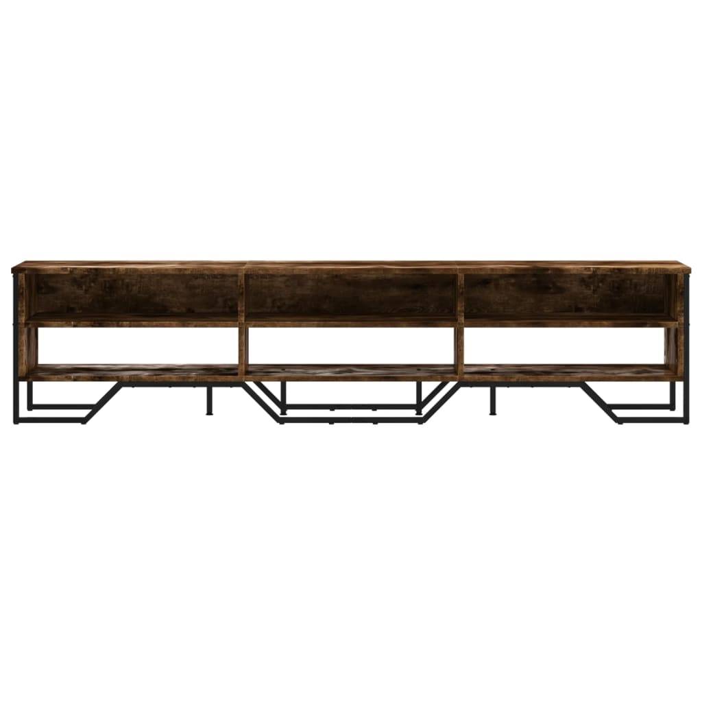 vidaXL TV-Schrank Räuchereiche 180x34x41 cm Holzwerkstoff