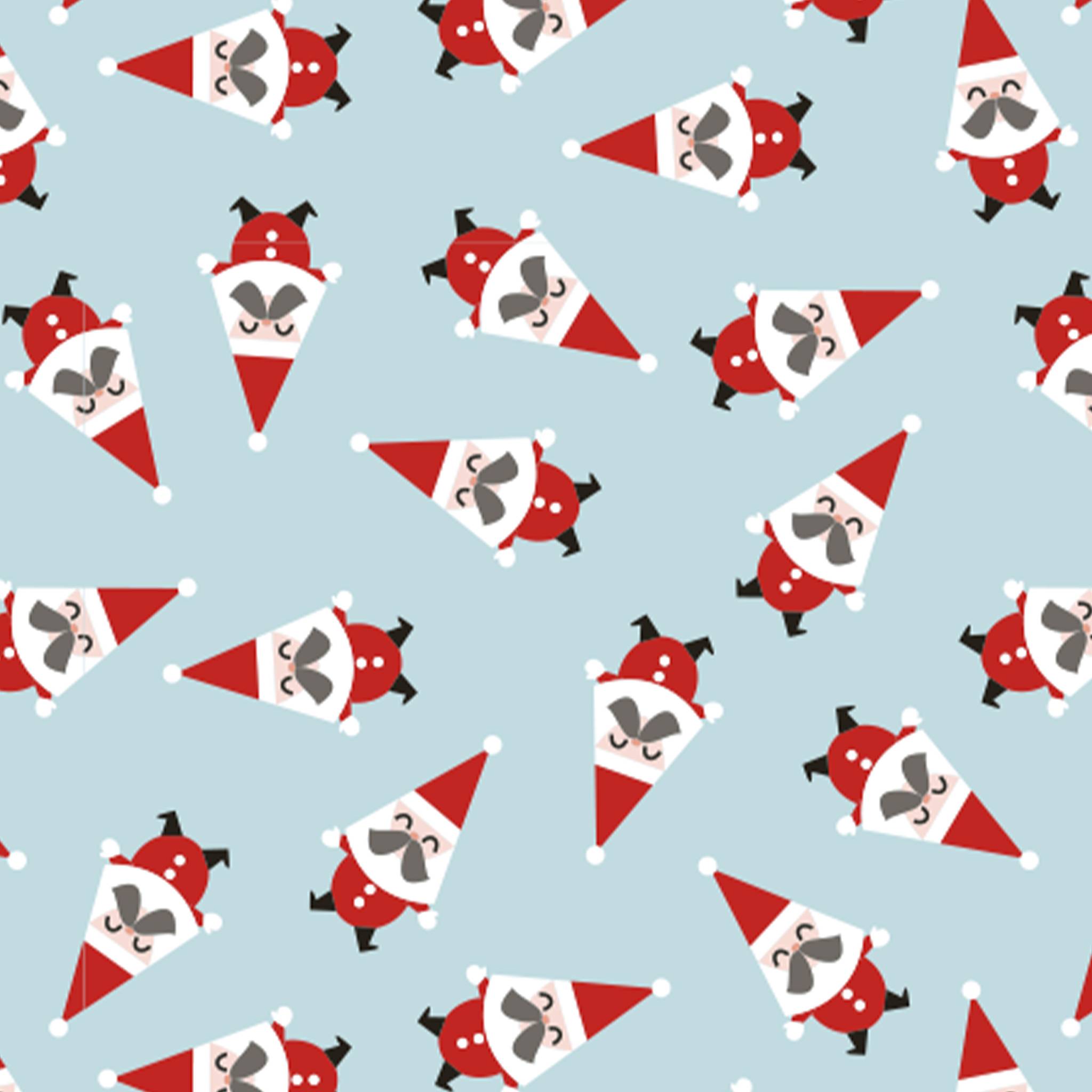 Clairefontaine Papier 80g Tiny 50x0,35m Weinachtsmann - 223917C