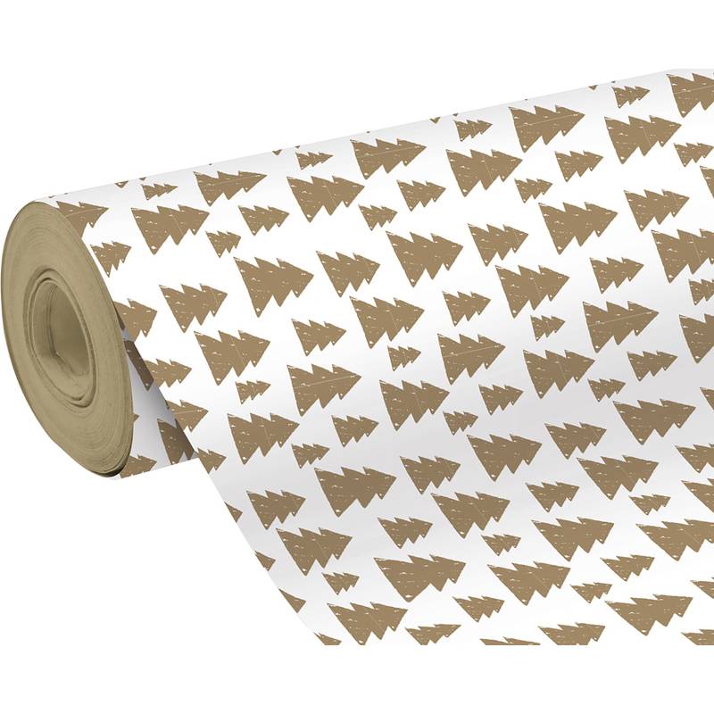 Clairefontaine Weihnachts-Geschenkpapier "Tannenbäume"
