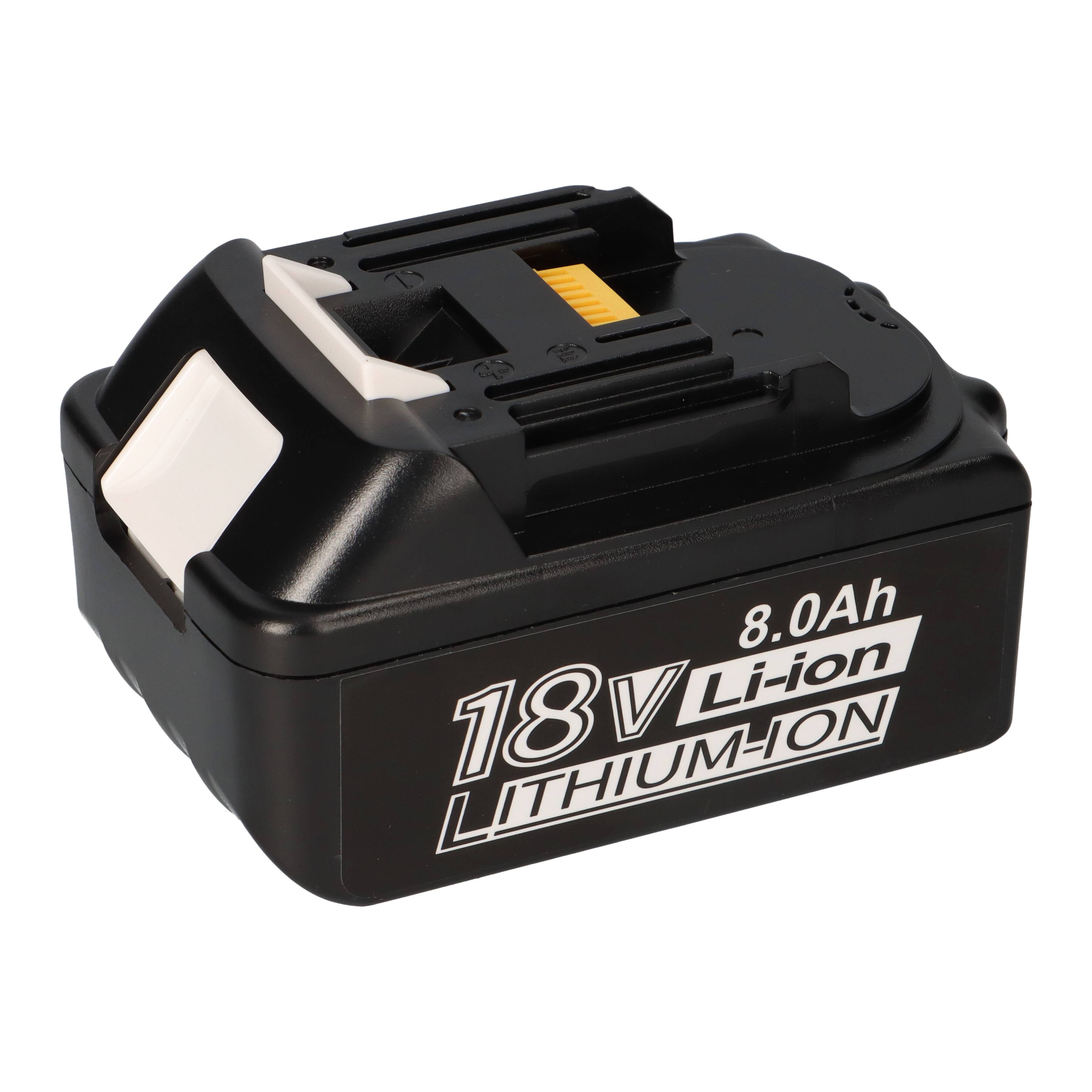 18V Akku passend für Makita Akku 18V 8Ah BL1860 BL1850 BL1850B BL1860 BL1860B BL1840B BL1840 BL1830 BL1835 BL1845 194204-5 LXT-400
