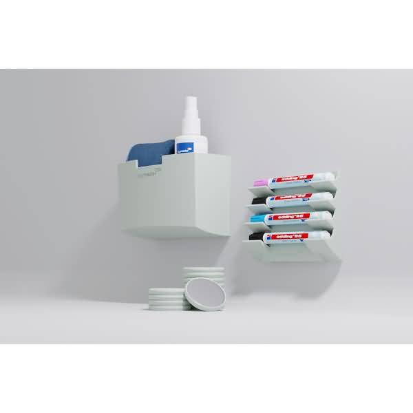 Glasboardmagnet extrastark sage green VE=5 Stück