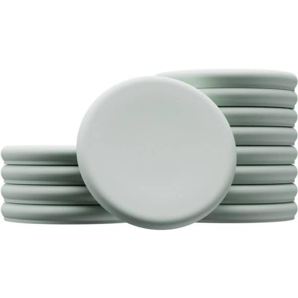 Legamaster Glasboardmagnet salbeigrün 5St, Metall, 30 mm, 7 mm, 48 g, 48 mm, 190 mm