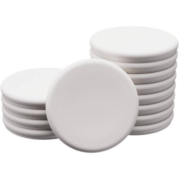 Glasboardmagnet extrastark warm grey VE=5 Stück