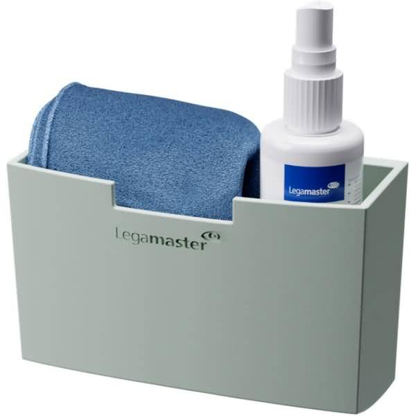 Zubehörhalter für Glasboards magnetisch leer sage green