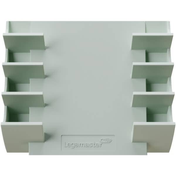 Markerhalter für 4 Marker waagerecht magnethaftend sage green