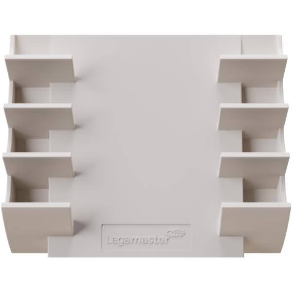 Markerhalter für 4 Marker waagerecht magnethaftend warm grey