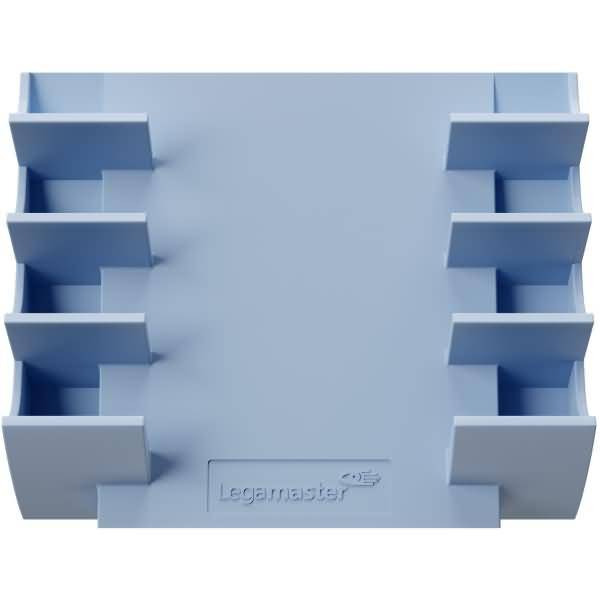 Markerhalter für 4 Marker waagerecht magnethaftend pastellblau