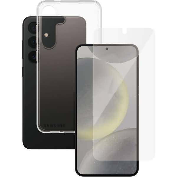 PANZERGLASS - SAFE. by PanzerGlass - 2-in-1 Schutzpacket - hintere Abdeckung für Mobiltelefon - Thermoplastisches Polyur