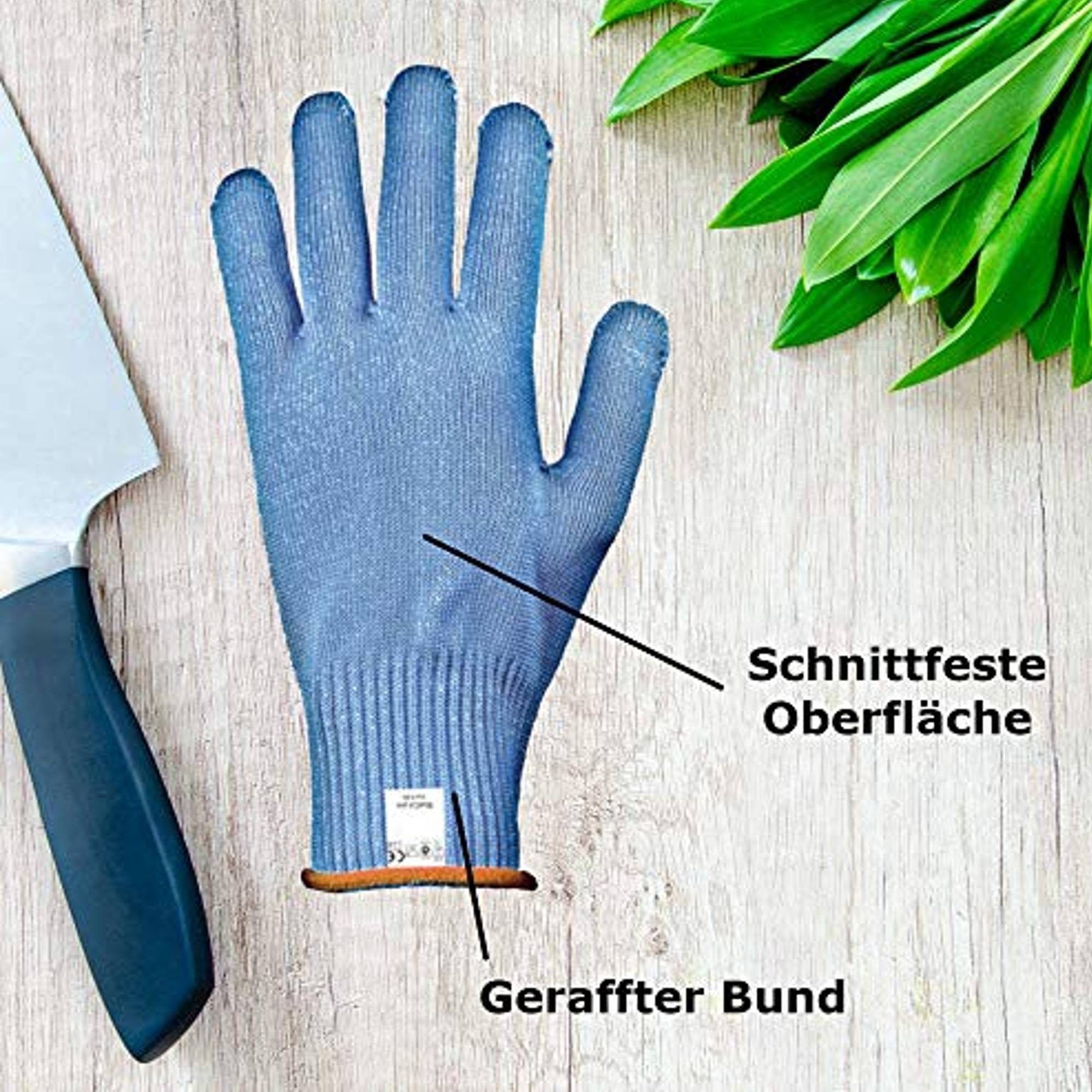 Größe 8 Profi Schnittschutzhandschuh Filetierhandschuh Filitierhandschuh Arbeitshandschuh Küchenhandschuh