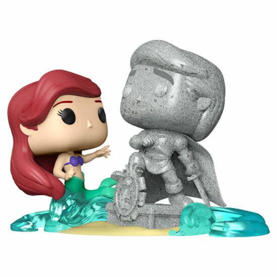 POP Figur Disney Ultimate Princess Die kleine Meerjungfrau Ariel & Statue Eric Exklusiv