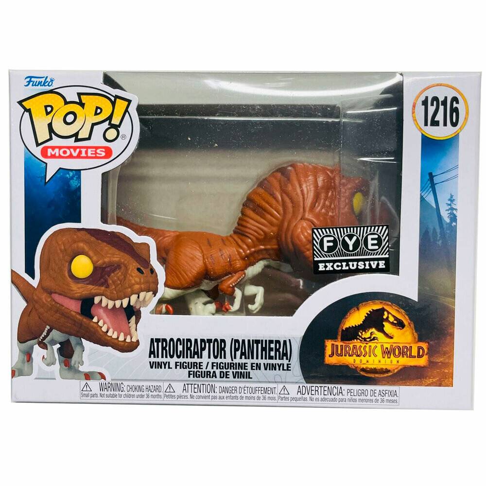 POP-Figur Jurassic World 3 Atrociraptor Panthera Exklusiv