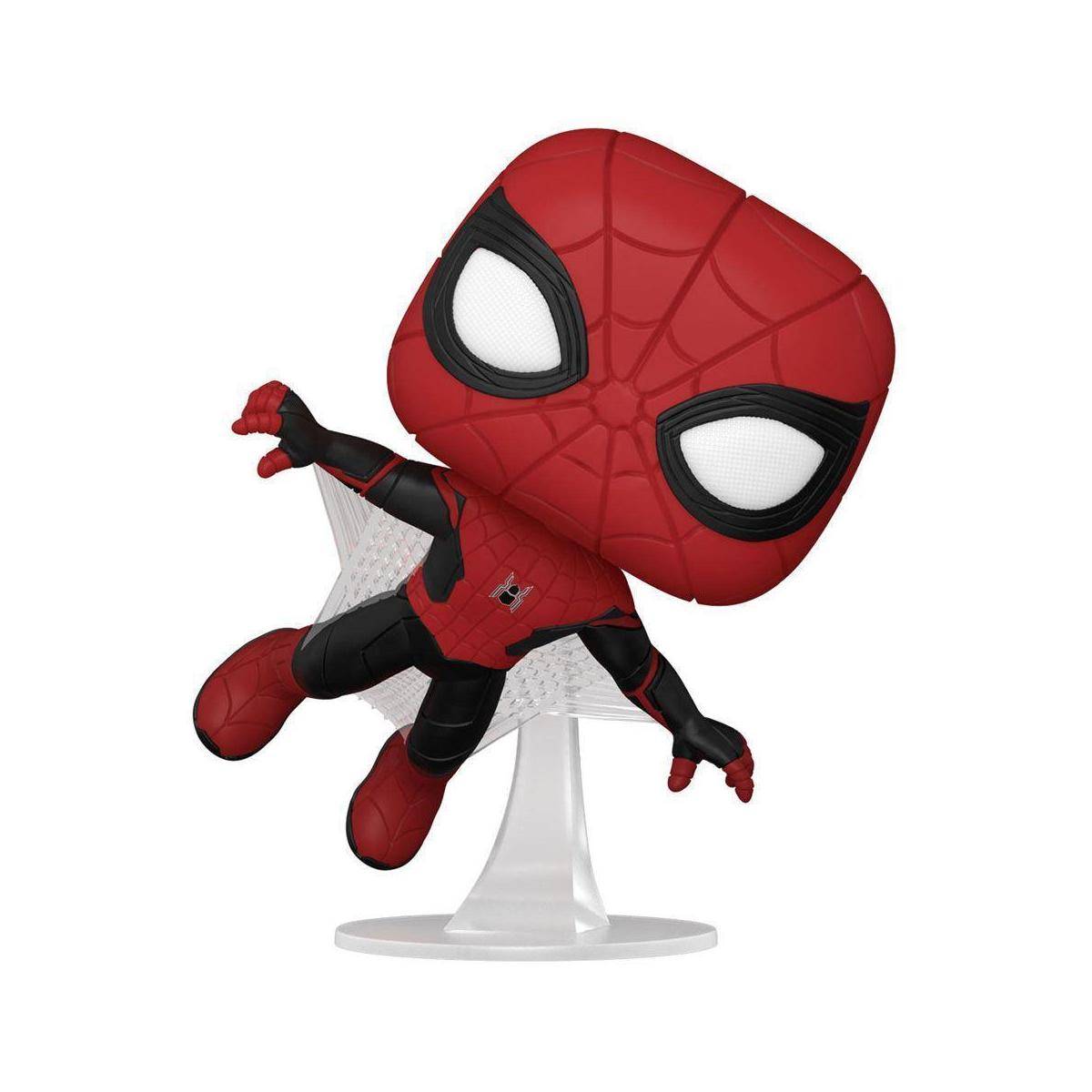 FK57634 - Spider-Man: No Way Home POP! Movies Vinyl Figur Spider-Man (Upgraded Suit) 9 cm