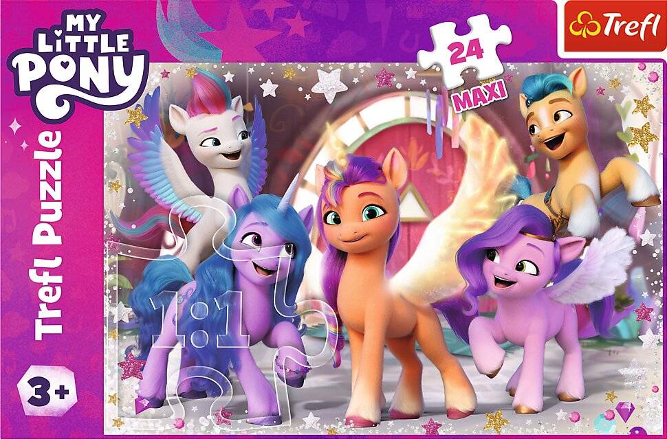 TREFL Puzzle My Little Pony: Happy Day MAXI 24 Teile
